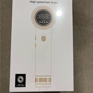 High-Speed Hair Dryer with Digital Display - Gold PO-1/x31
